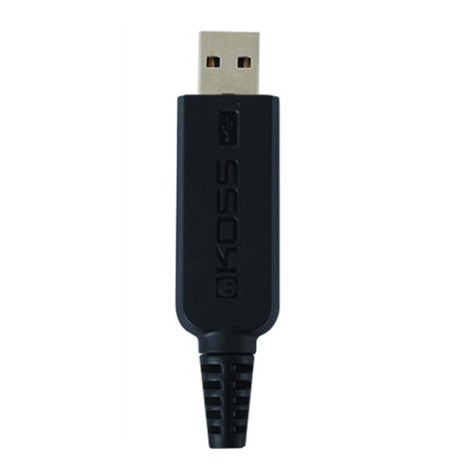 Koss | CS95 USB | Headphones | Wired | On-Ear | Microphone | Black/Gold - 2